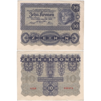 10 Kronen 1922