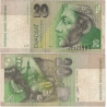Slovensko - bankovka 20 korun 1999