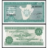 Burundi- bankovka 10 francs 2001 UNC