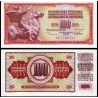 Jugoslávie - bankovka 100 dinara 1965 UNC