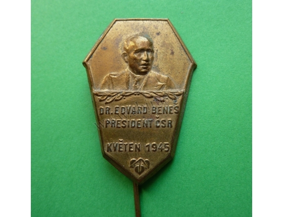 Odznak k návratu Edvarda Beneše z exilu 1945