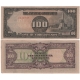 Japonsko, vojenská okupace Filipín - bankovka 100 pesos 1944