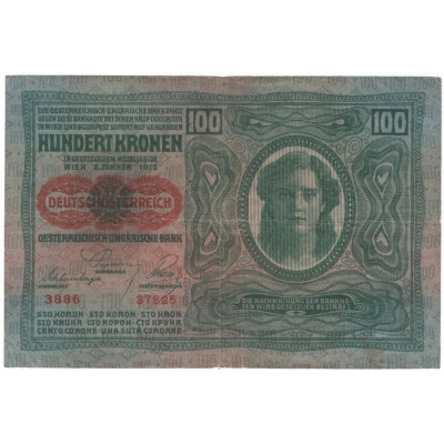 100 korun 1912
