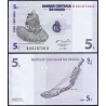 Kongo - bankovka 5 centimes 1997 UNC