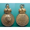 Signum Laudis - zlacený bronz - Vojenská záslužná medaile, originál