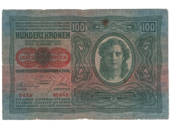 100 Kronen 1912