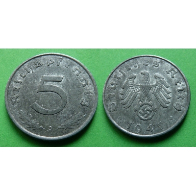 Nacistické Německo - 5 pfennig 1941 A