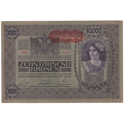 10 000 Kronen 1918