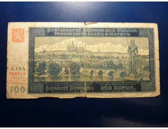 100 korun 1940 S.15A