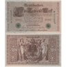 1000 marek 1910, zelené pečetě