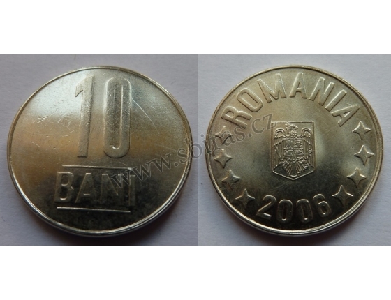 Rumunsko - 10 bani 2006