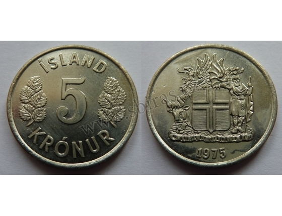 Island - 50 krónur 1975
