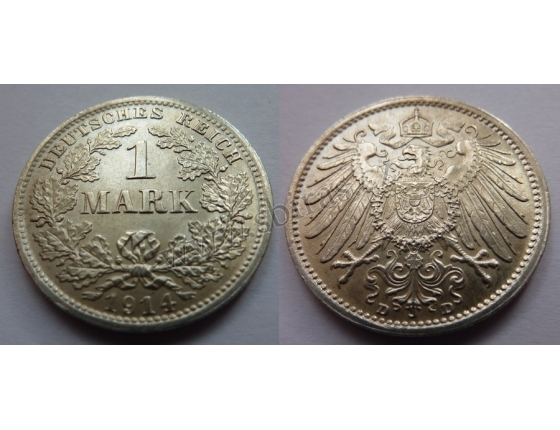 Německo - 1 Mark 1914 D
