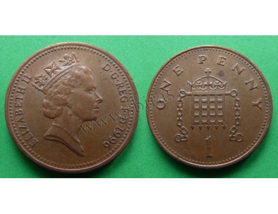 Velká Británie - 1 Penny 1996