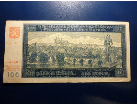 100 korun 1940 S.14G
