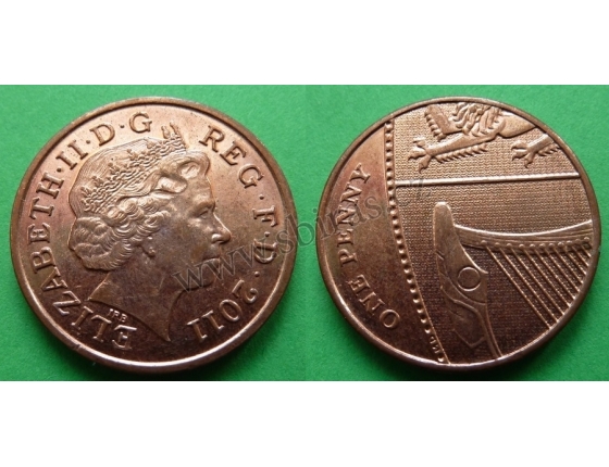 Velká Británie - 1 Penny 2011