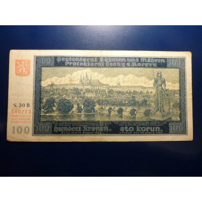 100 korun 1940 S.30B