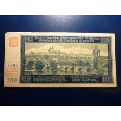 100 korun 1940 S.13A