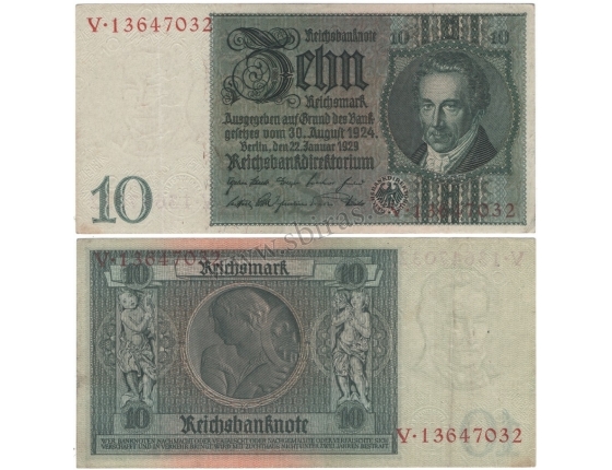 Germany - banknote 10 Mark 1929
