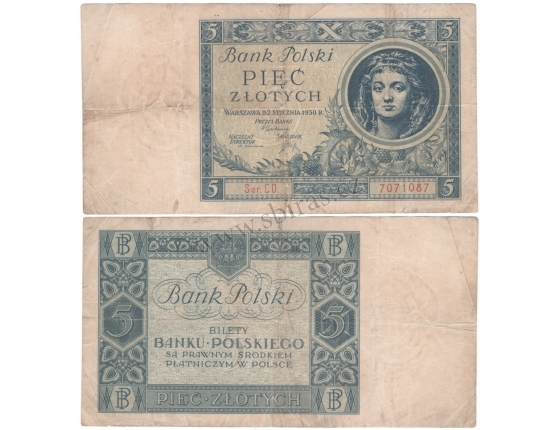 5 zlotych 1930