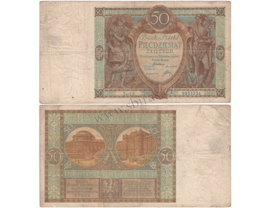 50 Zlotych 1929
