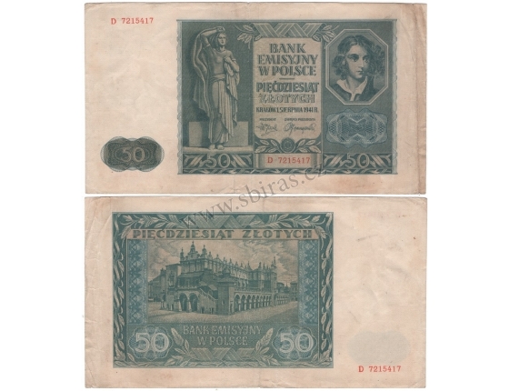 50 zlotych 1941