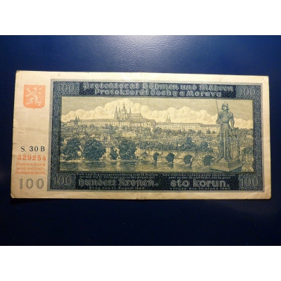 100 korun 1940 S.30B