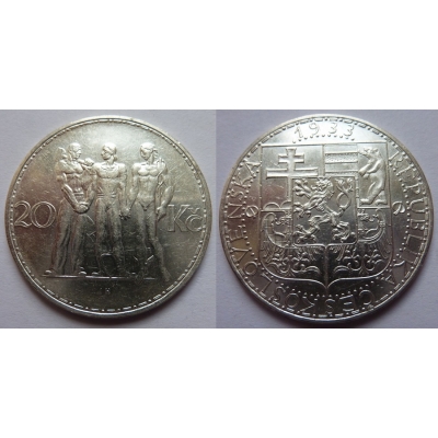20 korun 1933