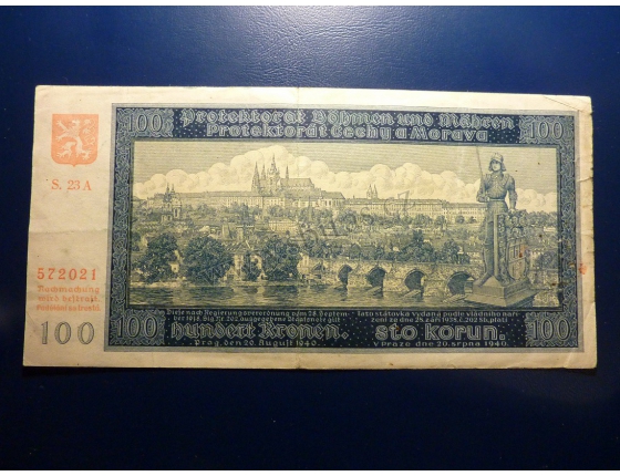 100 korun 1940 S.23A