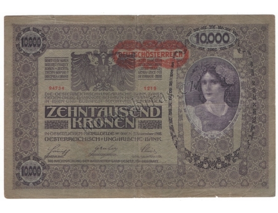10 000 Crown 1918