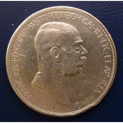 5 korun 1908 - 60 let vlády Františka Josefa I.
