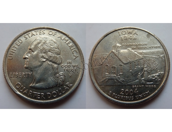 Spojené státy americké - 1/4 dolaru 2004