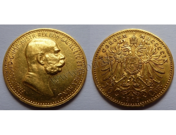 10 korun 1909