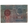100 korun 1912 přetisk MAGYARORSZÁG