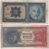 20 korun 1926, neperforovaná série Rd