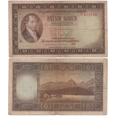 500 korun 1946