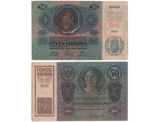50 korun 1914
