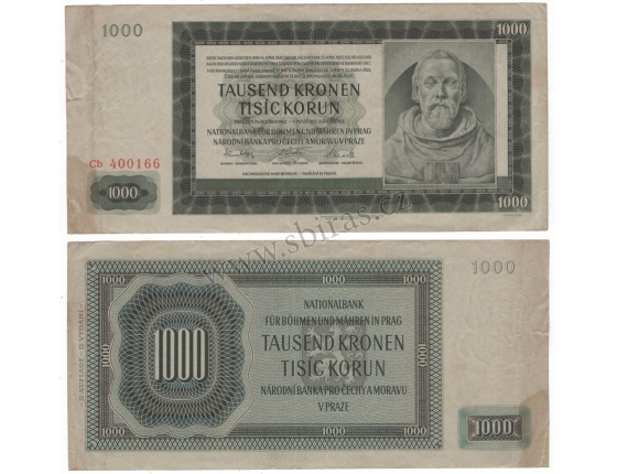 1000 Kronen 1942 Ab