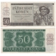 50 korun 1950, neperforovaná, série A