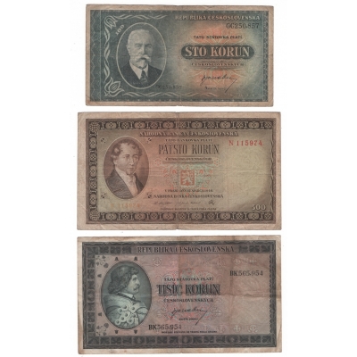 Sada bankovek 1945/1945