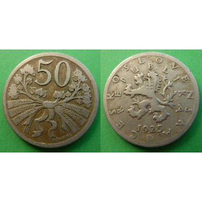 50 haléřů 1925