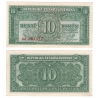 10 korun 1950, neperforovaná