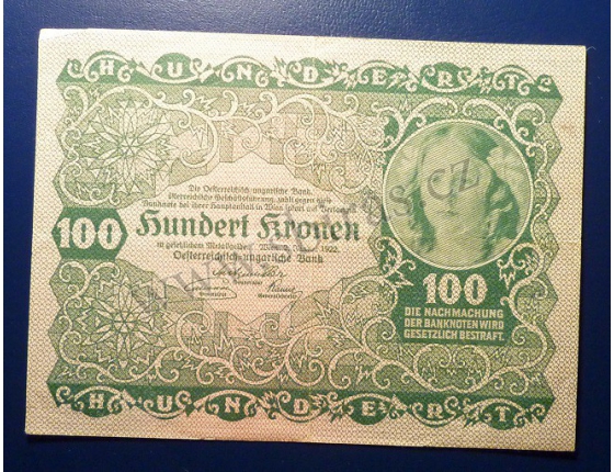 100 Crown 1922