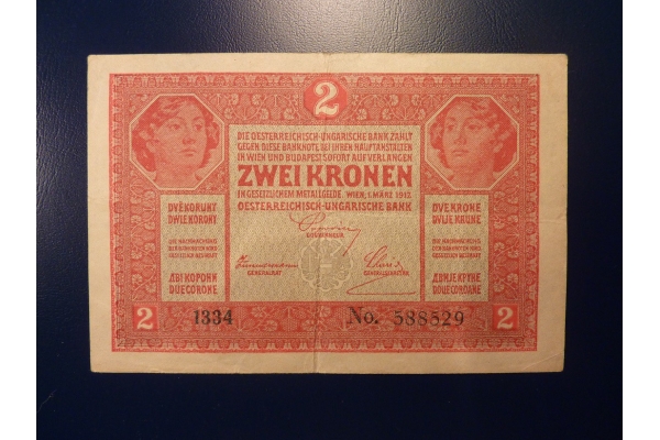 2 koruny 1917