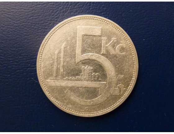 5 korun 1932 RR