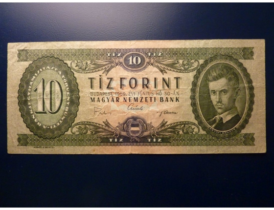 10 Forint 1969