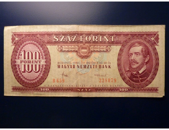 100 Forint 1984