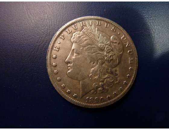 Morgan Dollar 1890 replica