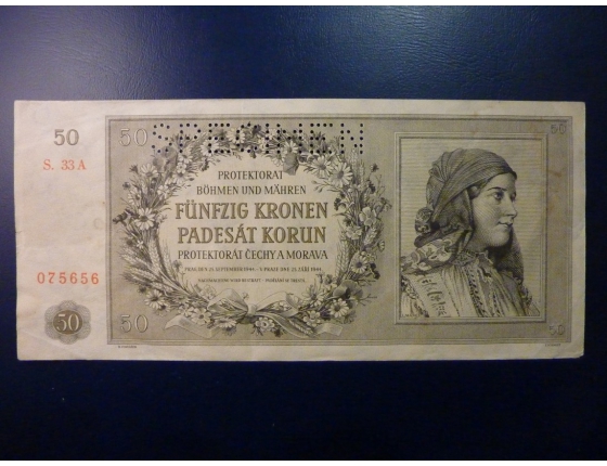 50 Kronen 1944