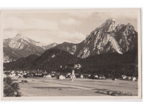 Füssen von Westen 1927